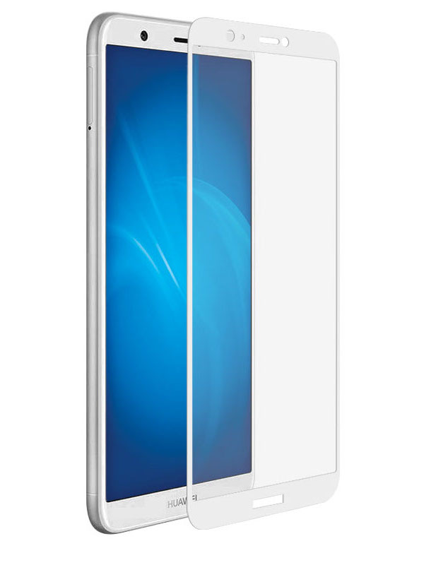 фото Аксессуар Защитное стекло Media Gadget для Huawei P Smart 2.5D Full Cover Glass White Frame MGFCGHH9LWT / MGFCHPSWT