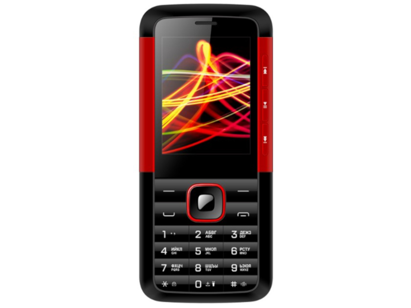 

Сотовый телефон VERTEX D532 Black-Red, D532