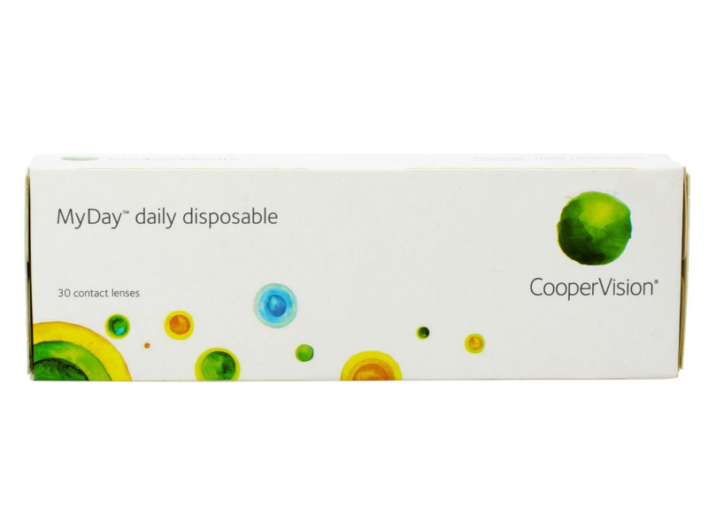 фото Контактные линзы coopervision myday daily disposable (30 линз / 8.4 / -1.5)