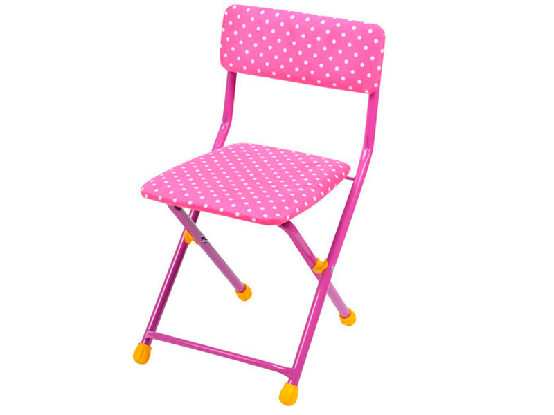 фото Детский стул nika сту3 сердечки pink