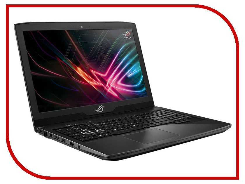 фото Ноутбук ASUS ROG GL503GE-EN174T Aluminum Black 90NR0082-M03150 (Intel Core i5-8300H 2.3 GHz/8192Mb/1000Gb + 128Gb SSD/No ODD/nVidia GeForce GTX 1050 Ti 4096Mb/Wi-Fi/Cam/15.6/1920x1080/Windows 10 64-bit)