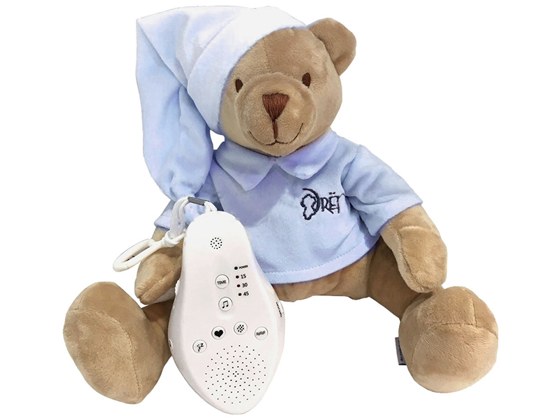 

Игрушка Drema BabyDou 102 Медведь, с белым шумом Blue, BabyDou 102