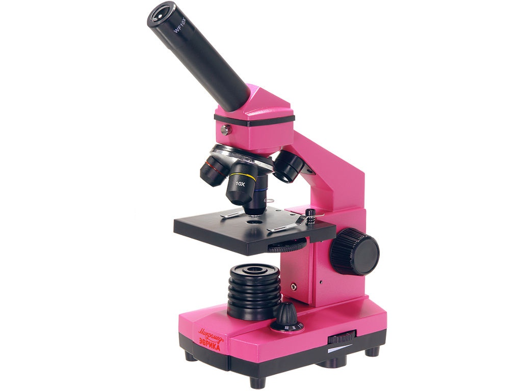 Микроскоп Микромед Эврика 40x-400x Fuchsia