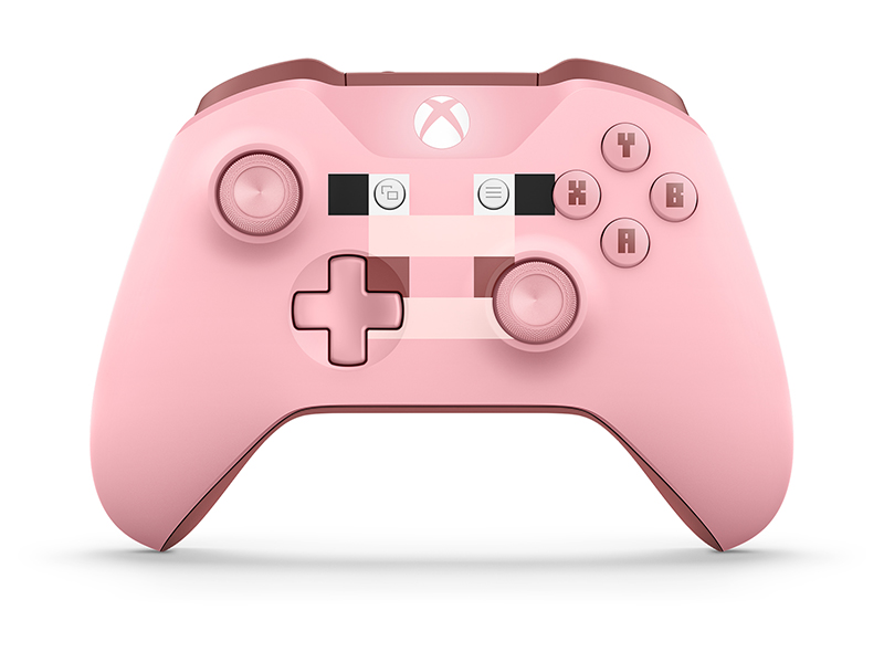 фото Microsoft Xbox One Wireless Controller Minecraft Series Pink