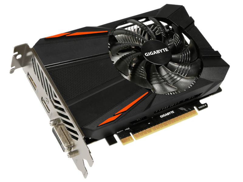 

Видеокарта GigaByte GeForce GTX 1050 1392Mhz PCI-E 3.0 3072Mb 7008Mhz 96 bit DVI HDMI DP HDCP GTX 1050 D5 3G GV-N1050D5-3GD, GV-N1050D5-3GD