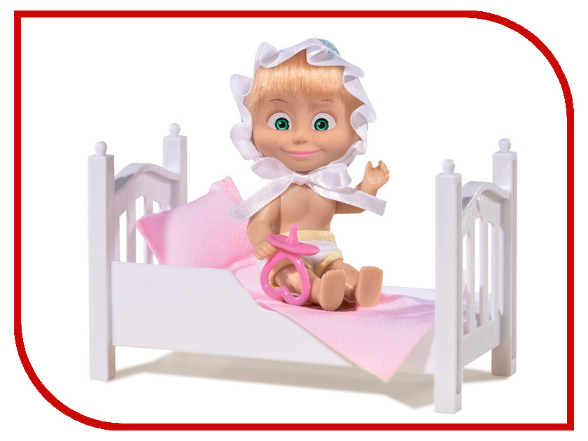 

Кукла Simba Маша с кроваткой 9301821, Маша