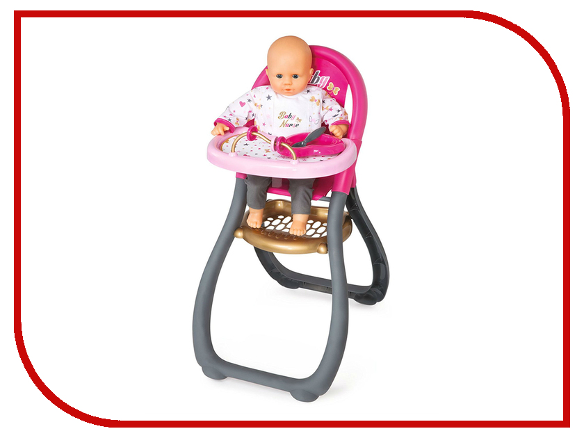 фото Стульчик для кормления пупса Smoby Baby Nurse 220310