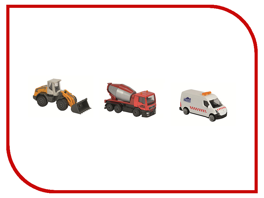 

Игрушка Majorette Строительная техника 2057341, 2057341