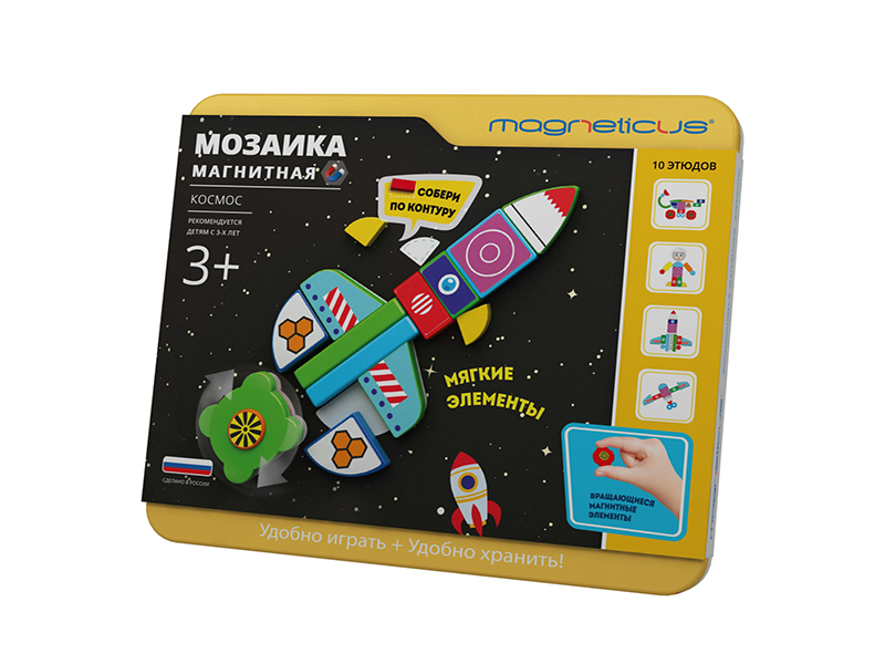 

Настольная игра Magneticus Магнитная мозаика Космос MC-004, Космос