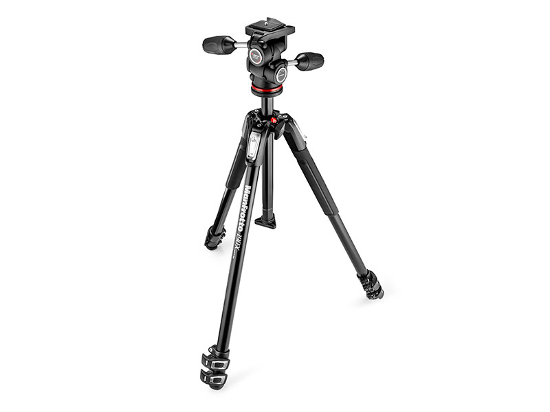 фото Штатив manfrotto 190x black mk190x3-3w1