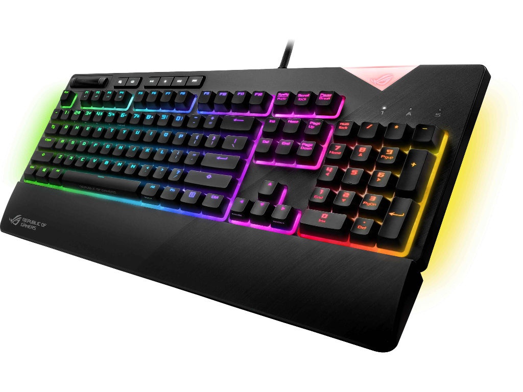 фото Клавиатура ASUS ROG Strix Flare Black USB 90MP00M0-B0RA00 / 90MP00M3-B0RA00