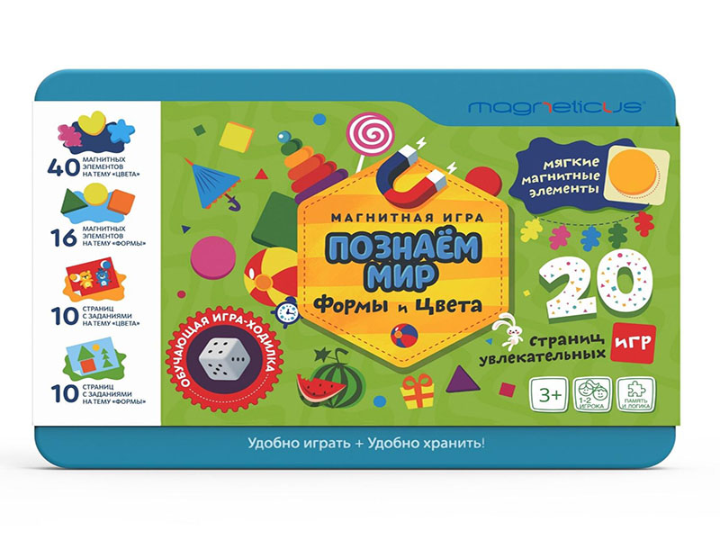 

Настольная игра Magneticus Формы и Цвета POL-008, POL-008