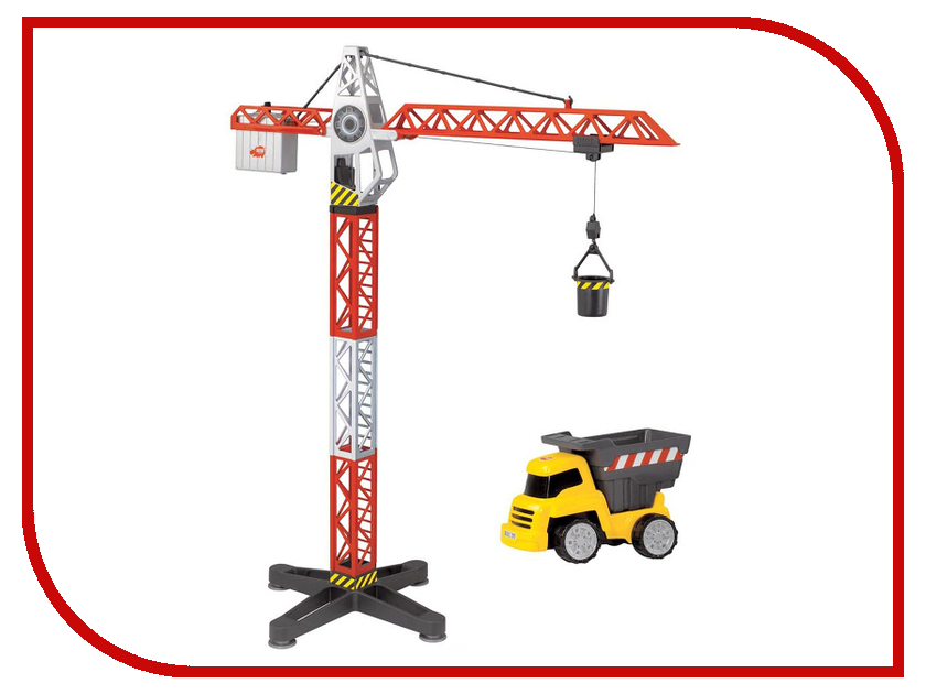 

Игрушка Dickie Toys Кран с машинкой (3463337), 3463337