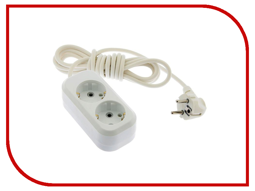 

Удлинитель Tundra 2 Sockets 3m White 2276536, 2276536