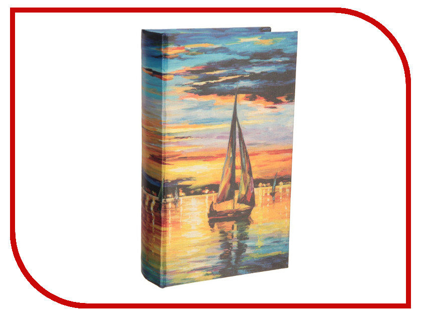 

Сейф книга СИМА-ЛЕНД Парусник на закате 21x13x5cm 2682218, Парусник на закате
