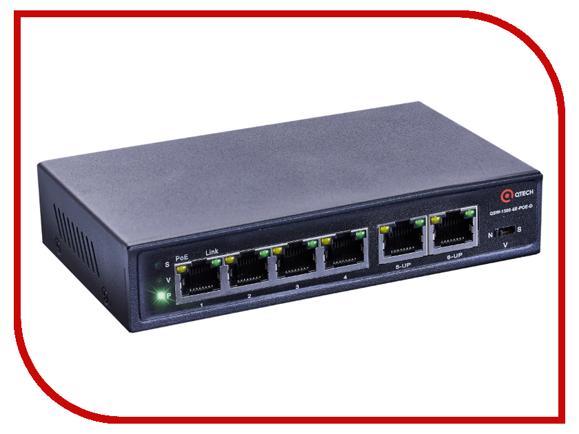 

Qtech QSW-1500-6E-POE-D, QSW-1500-6E-POE-D
