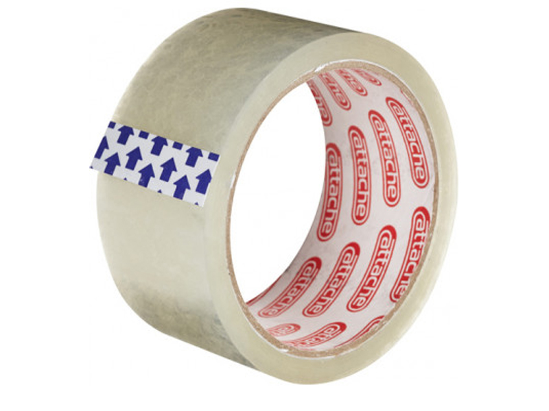 

Клейкая лента для упаковки Attache 50mm 50m Transparent 143757, 143757