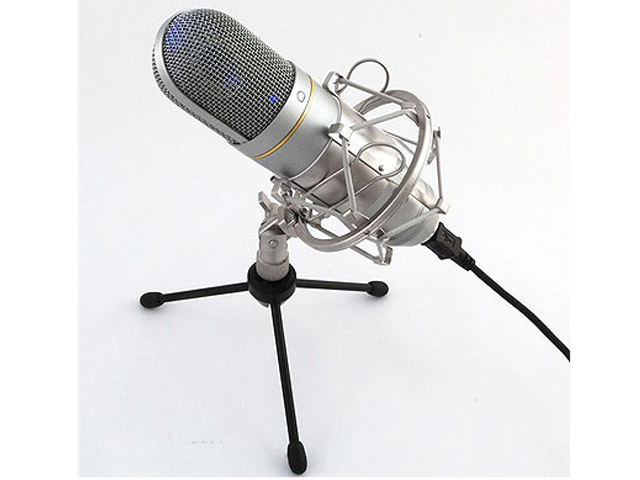 фото Микрофон recording tools mcu-01 usb nickel + стойка и амортизатор