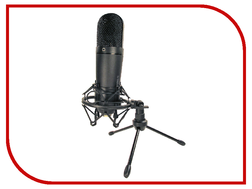 фото Микрофон Recording Tools MCU-01 USB Black + стойка и амортизатор