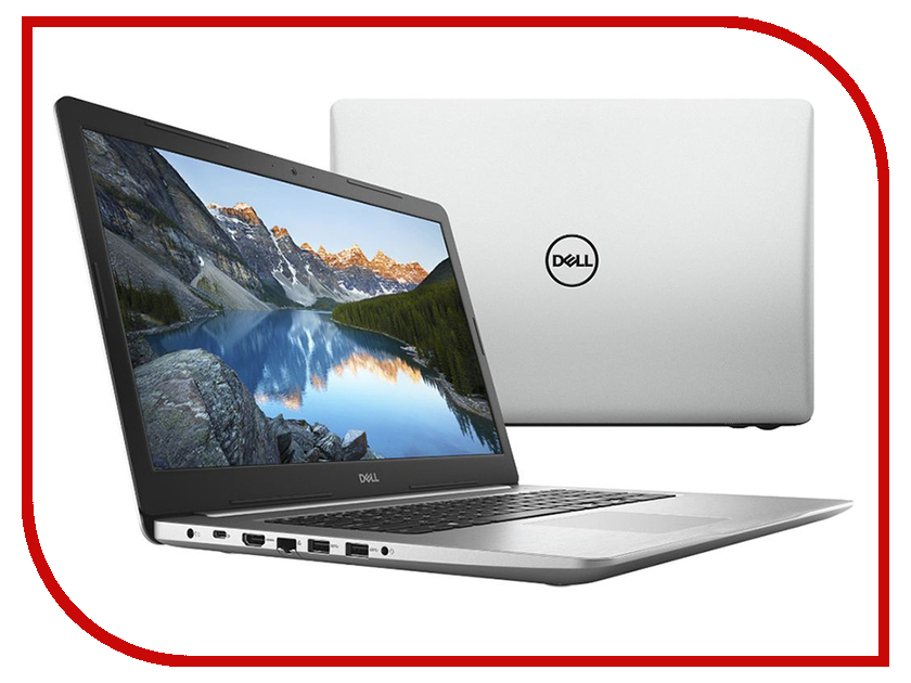 

Ноутбук Dell Inspiron 5770 Silver 5770-9706 (Intel Core i7-8550U 1.8 GHz/8192Mb/1000Gb + 128Gb SSD/DVD-RW/AMD Radeon 530 4096Mb/Wi-Fi/Bluetooth/Cam/17.3/1920x1080/Windows 10 64-bit), 5770-9706