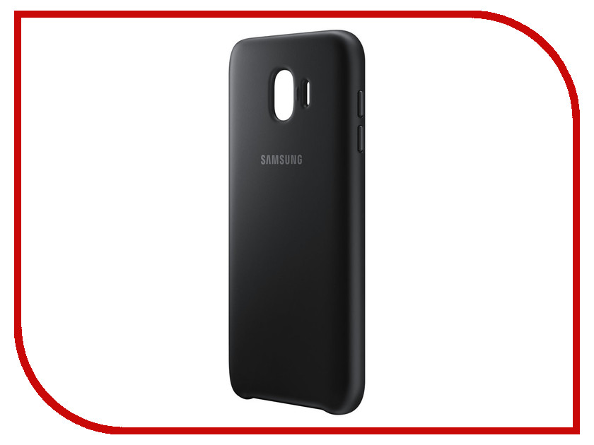 фото Аксессуар Чехол Samsung Galaxy J4 2018 Layer Cover Black SAM-EF-PJ400CBEGRU