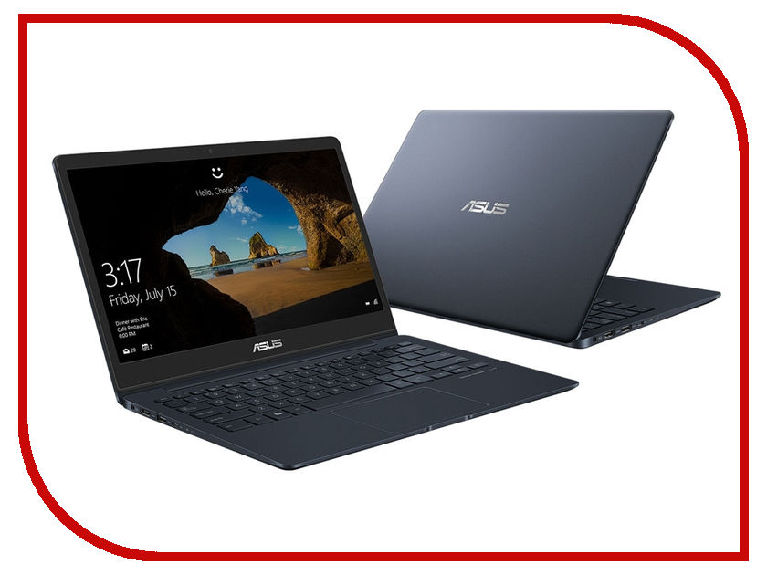 фото Ноутбук ASUS Zenbook UX331UAL-EG031R Dark Blue 90NB0HT3-M01900 (Intel Core i7-8550U 1.8 GHz/8192Mb/512Gb SSD/No ODD/Intel HD Graphics/Wi-Fi/Bluetooth/Cam/13.3/1920x1080/Windows 10 64-bit)