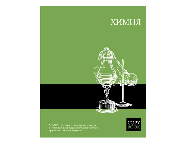 

Тетрадь Феникс+ A5 48 листов Химия 47065, Химия