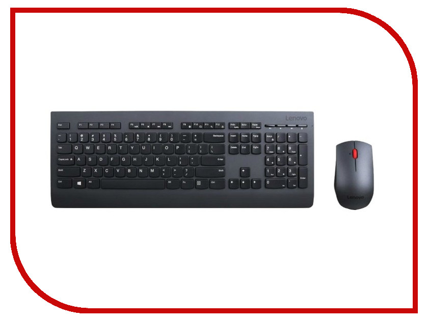 

Набор Lenovo Professional Wireless Black USB 4X30H56821, Professional Wireless