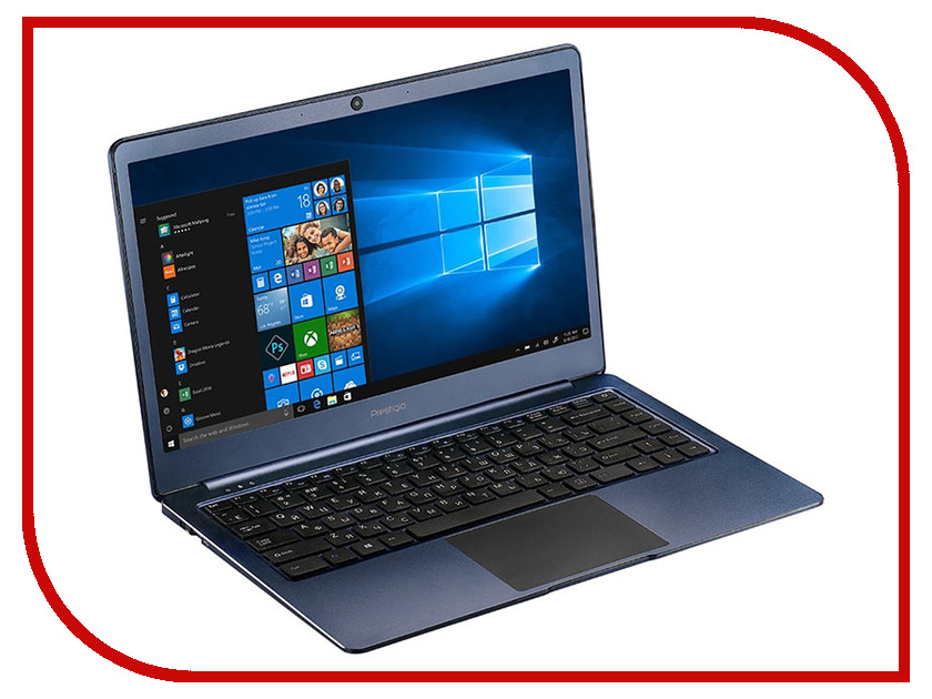 

Ноутбук Prestigio SmartBook 141S Blue PSB141S01CFH_BB_CIS (Intel Celeron N3350 1.1 GHz/4096Mb/32Gb SSD/Intel HD Graphics/Wi-Fi/Bluetooth/Cam/14.1/1920x1080/Windows 10 Home), SmartBook 141S