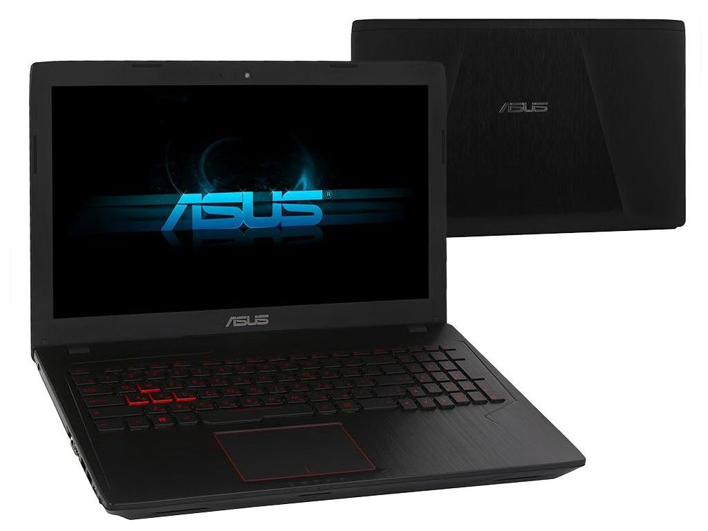 

Ноутбук ASUS FX553VE-FY527T 90NB0DX7-M08180 Black (Intel Core i5-7300HQ 2.5 GHz/16384Mb/1000Gb/No ODD/nVidia GeForce GTX 1050Ti 2048Mb/Wi-Fi/Bluetooth/Cam/15.6/1920x1080/Windows 10 64-bit), FX553VE-FY527T
