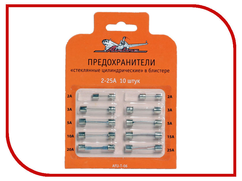 фото Набор предохранителей Airline AFU-T-06