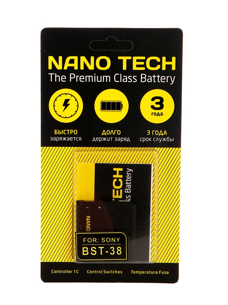 фото Аккумулятор Nano Tech 900mAh для Sony T650/K770i/ K850i/Xperia X10 mini Pro