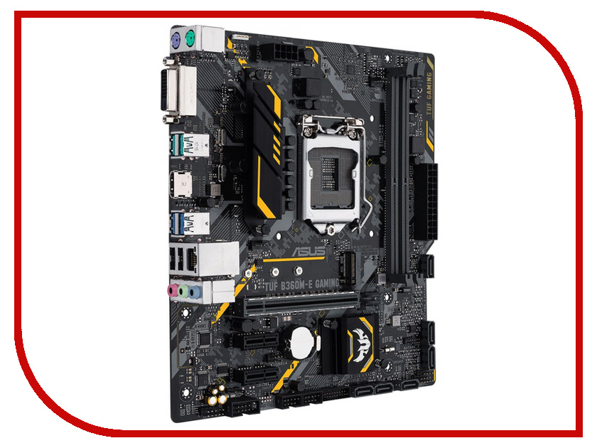

Материнская плата ASUS TUF B360M-E GAMING, TUF B360M-E GAMING