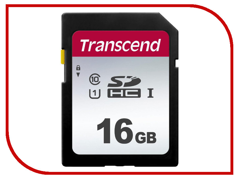 фото Карта памяти 16Gb - Transcend SDC300S SDHC Class10 UHS-I TS16GSDC300S