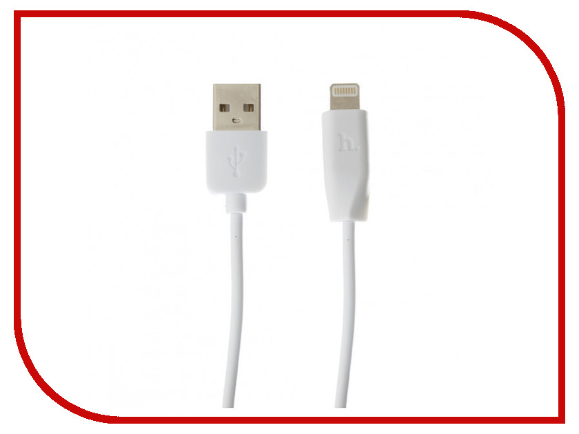 

Аксессуар Hoco Rapid X1i USB - Lightning 3M White, X1i