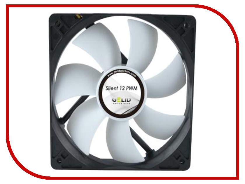 

Вентилятор Gelid Silent 12 PWM FN-PX12-15 750-1500rpm 120mm, Silent 12