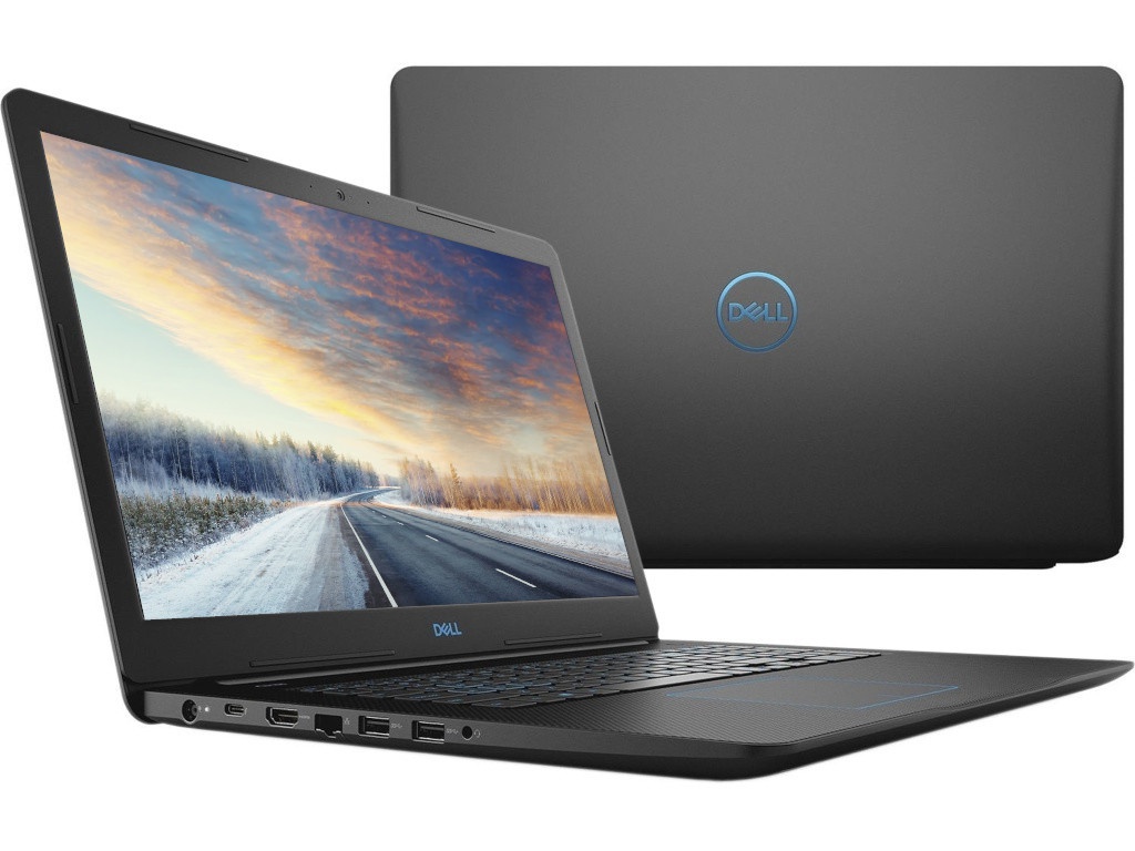 

Ноутбук Dell G3-3779 G317-7619 Black (Intel Core i7-8750H 2.2 GHz/8192Mb/1000Gb + 128Gb SSD/nVidia GeForce GTX 1050Ti 4096Mb/Wi-Fi/Bluetooth/Cam/17.3/1920x1080/Linux), G317-7619