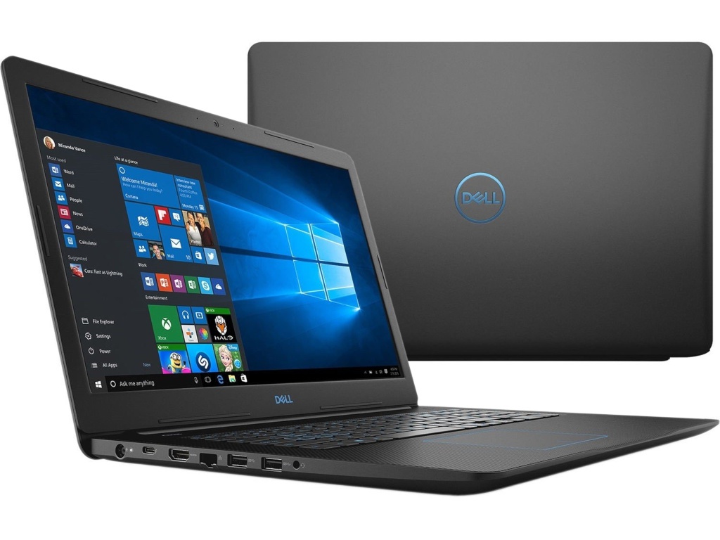 

Ноутбук Dell G3-3779 G317-7671 Black (Intel Core i7-8750H 2.2 GHz/16384Mb/2000Gb + 256Gb SSD/nVidia GeForce GTX 1060 6144Mb/Wi-Fi/Bluetooth/Cam/17.3/1920x1080/Windows 10 64-bit), G317-7671