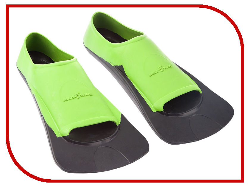 фото Ласты Mad Wave Fins Training II Rubber 40-42 Green-Black M0749 03 5 06W