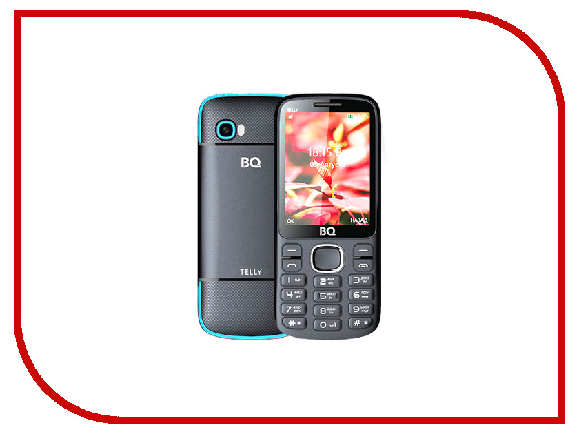 

Сотовый телефон BQ 2808 Telly Black-Blue, bq 2808 Telly