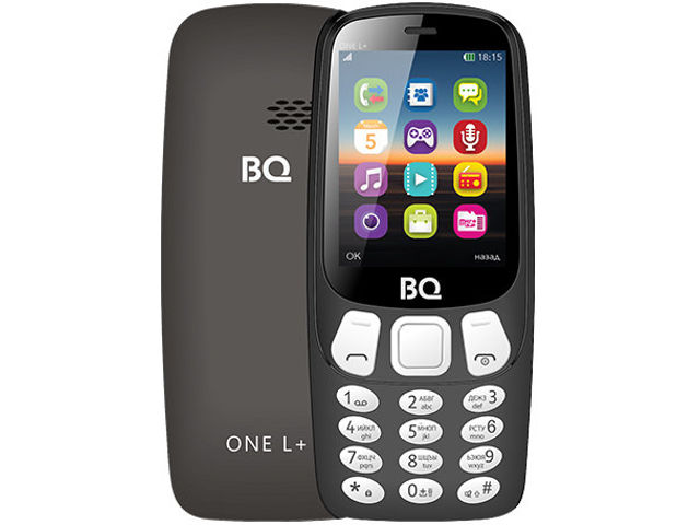 

Сотовый телефон BQ BQ-2442 One L Plus Black, BQ-2442 One L+