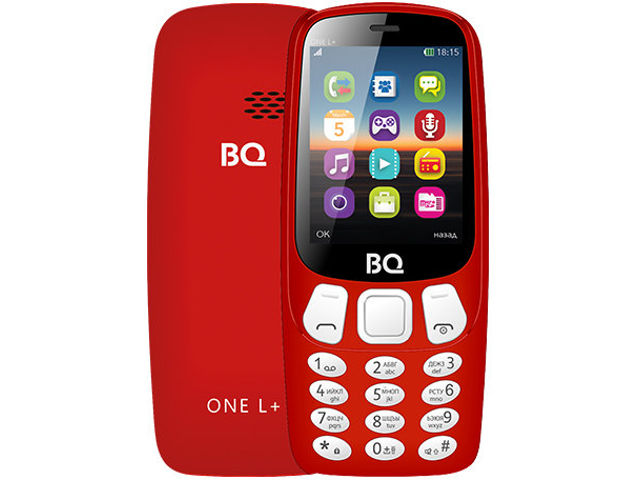 

Сотовый телефон BQ BQ-2442 One L Plus Red, BQ-2442 One L+