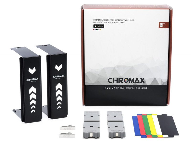 

Декоративный кожух Noctua NA-HC3 Chromax Black Swap for NH-D15 Series, NA-HC3 Chromax