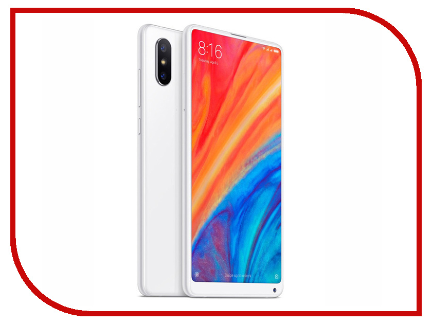

Сотовый телефон Xiaomi Mi Mix 2S 6Gb RAM 64Gb White, Mi Mix 2S
