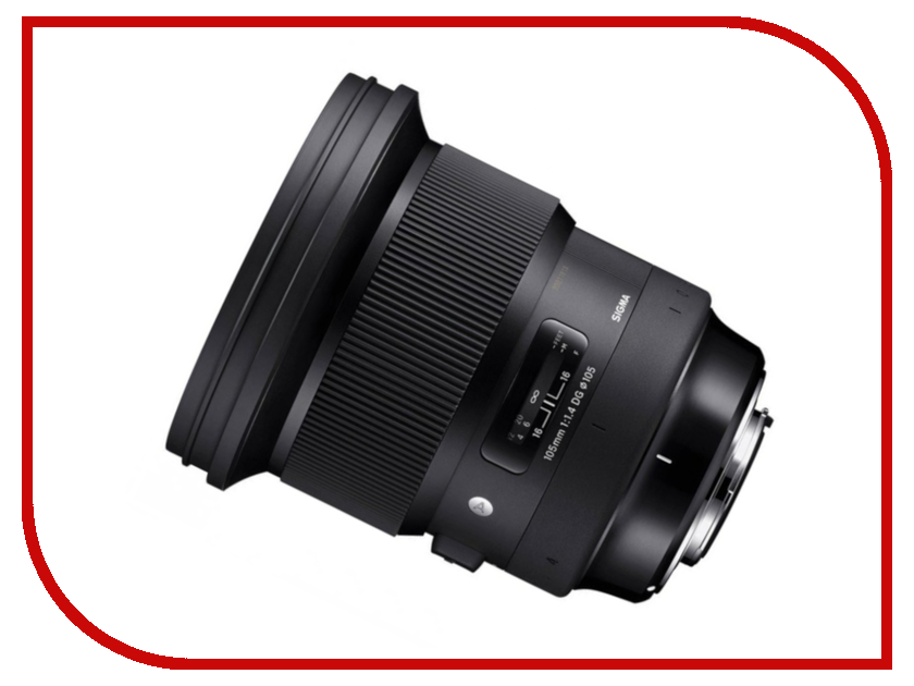 

Объектив Sigma Nikon AF 105 mm f/1.4 DG HSM / A, 105 mm f/1.4 DG HSM / A