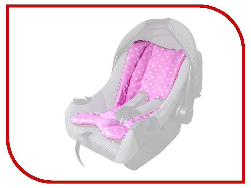 

Чехол-вкладыш для автокресла ProtectionBaby BP-011/2 Mini Color+ Pink 4631111110782, ВР-011/2