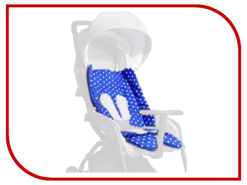 

Чехол-вкладыш для автокресла ProtectionBaby BP-011/2 Mini Color+ Blue 4631111110768, ВР-011/2