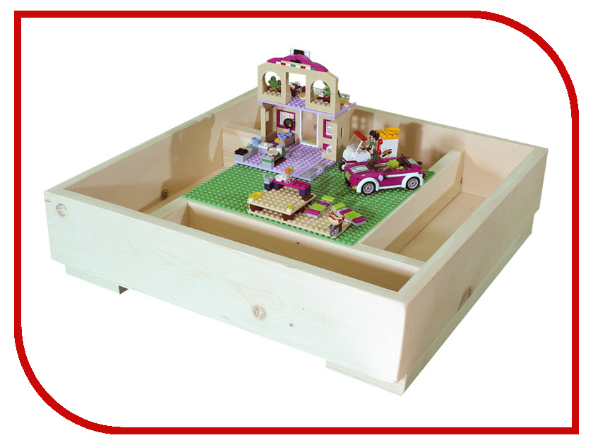 

Игровой стол Sand Stol LEGO-планшет 25x25cm ЛГ11, ЛГ11