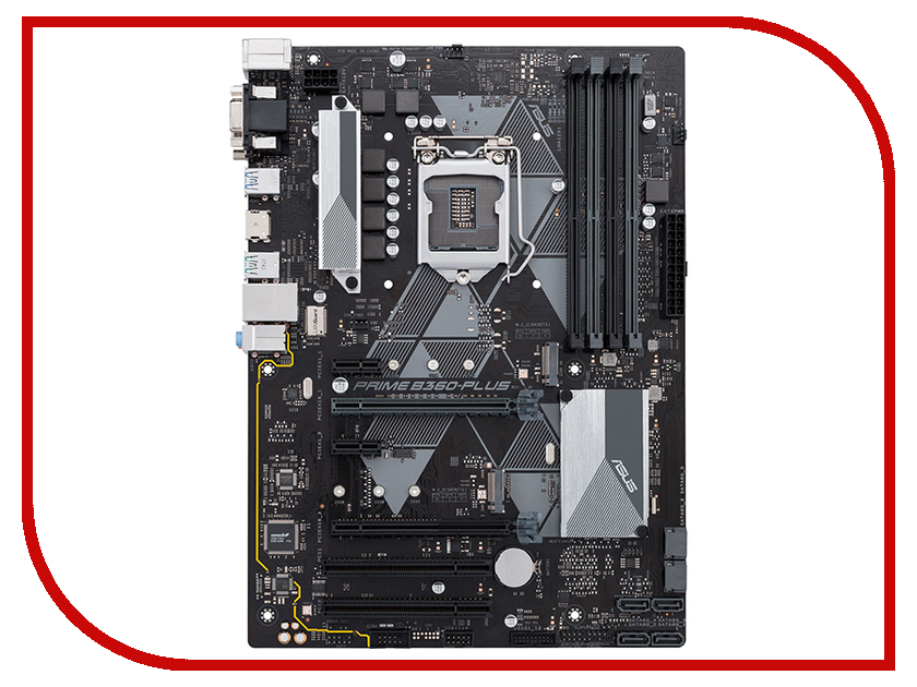 

Материнская плата ASUS PRIME B360-PLUS, Prime B360-Plus