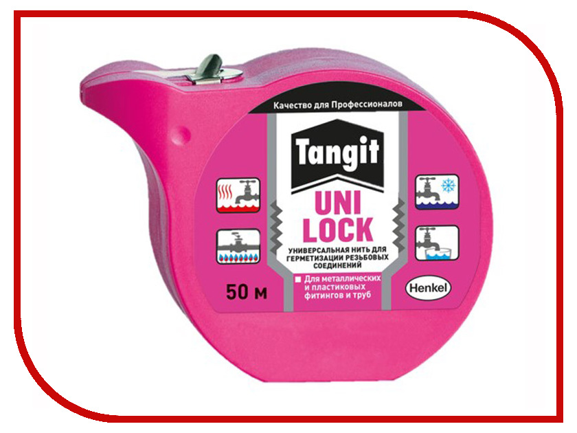 

Нить для герметизации Henkel Tangit Uni-Lock 50m 2169519, Tangit Uni-Lock